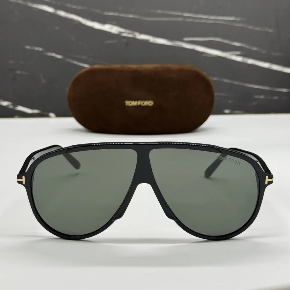 NEW TOM FORD VLADIMIR TF1211 01N BLACK MEN SUNGLASSES FT1211 01N